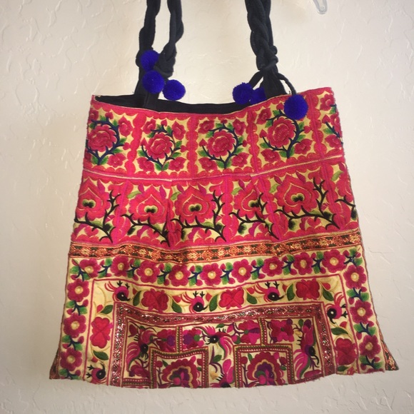 Bohemian Rabari/Bolsa Etnico/Banjara BoHo bag! Gently Used - Picture 3 of 5